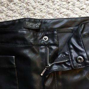 Topshop NWT pleather pants